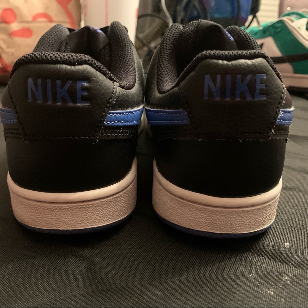 Nike Court Vision Low, Size 6.5 Men’s , Black and Royal Blue. Preloved. - Picture 6 of 11
